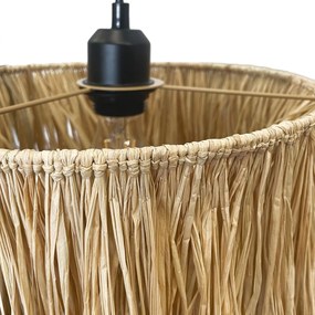 Toolight Toolight, stropné svietidlo 1xE27 APP1322-1CP, prírodná-čierna, OSW-02429