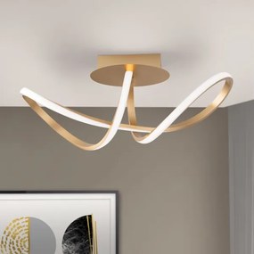 Orion DL 7-694 - LED Stmievateľný prisadený luster CIRCUS LED/30W/230V zlatá