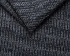 Rohová sedacia súprava Scala, antracitová šedá látka, pravý roh