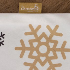 VIANOČNÝ OBRUS ANGEL 85X85 CM VZOROVANÁ