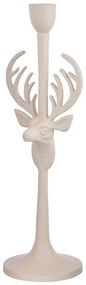 FOREST GLADE Svietnik 32 cm - béžová