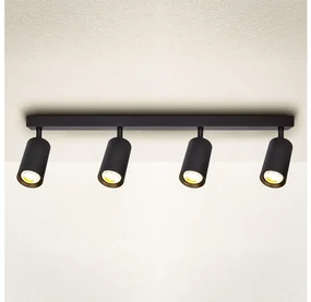 Brilagi - LED stmievateľné bodové svietidlo SELE 4xGU10/6,5W/230V čierna LEDBG0627