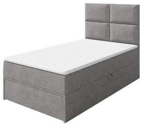 Kontinentálna posteľ Hudson Lux 1, Strana: ľavá, Rozmer postele: 90x200 cm, Farby: Muna 10