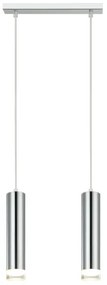 Luster na lanku ARMIN 2xGU10/10W/230V lesklý chróm