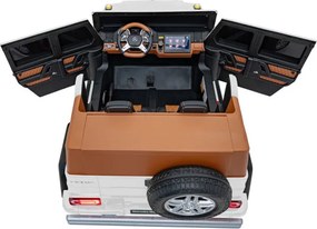 Elektrické autíčko Mercedes Benz MAYBACH G650 STRONG biele
