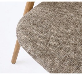 Béžová/v prírodnej farbe jedálenská stolička Relate – Unique Furniture