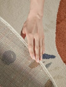 Koberec Hanse Home ADVENTURES MOBY krémový kruh