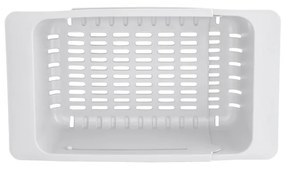 Gamma Gamma, teleskopický košík do drezu, biela, GMA-KOP-WH