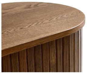 Hnedý TV stolík v dekore duba 180x56x45 cm Nola – Unique Furniture