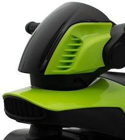 Baby Mix Detská elektrická motorka Police, zelená