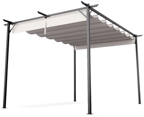 Blumfeldt Pantheon Robust, pergola, 3 x 4 m, práškovo lakovaná oceľ odolná voči poveternostným vplyvom