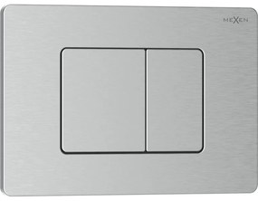 Mexen Tex 05, splachovacie tlačidlo z nehrdzavejúcej ocele, brúsená oceľ, 6105-10