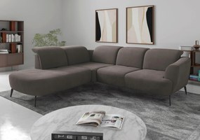 XXXLutz ROHOVÁ SEDAČKA, textil, bahenná hnedá Sit & More - Sedačky - 00014401852H