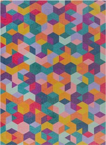 Kusový koberec Match Axel Geo Multi, 170x240, viacfarebná, chodba / predsieň, Flair Rugs