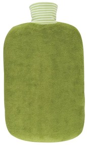 Termofor Hugo Frosch Classic v obale z bio bavlny, 2 l, zelená