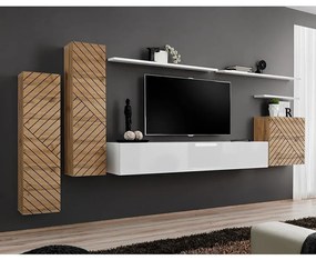 Obývacia Stena Switch I Line Wotan/Biela