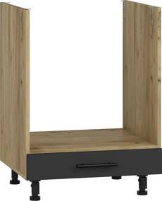 VENTO DP-60/82 cargo cabinet, color: craft oak/antracite