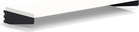 Polica RELY, laminát, 900x300 mm, antracit/biela