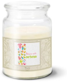 Sablio Sviečka Vitaj na svete, dieťatko - 500 g