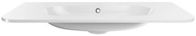 Zápustné umyvadlo PURE 100-46 lesklé bílé