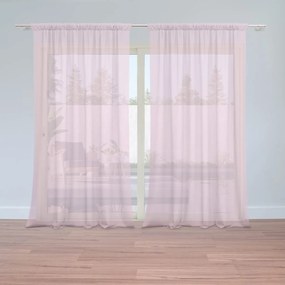 Sablio Záclony Bledo ružová: 2ks 150x250cm