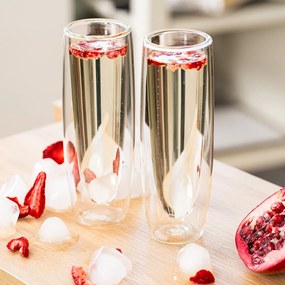 4Home Termo pohár na šampanské Hot&Cool 150 ml, 2 ks