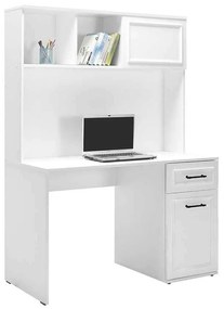 PC stolík Gefarotta 1 (biela). Akcia -18%. Vlastná spoľahlivá doprava až k Vám domov. 1124325