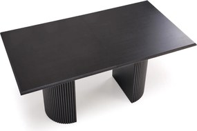 Rozkladací jedálenský stôl Bolero 160/250 cm dub prírodný/čierny