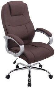 Design-Shop Kancelárska XXL stolička Apol látka - Hnedá