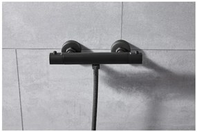 Livarno home Sprchová/Vaňová batéria s termostatom (sprchová batéria, čierna)  (100393709)