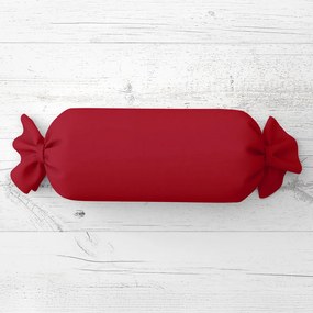 Biante Vankúš valec bonbon Rongo RG-087 Jahodovo červený 15x80 cm