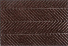 Rohožka textilná Tire 40x60 cm hnedá