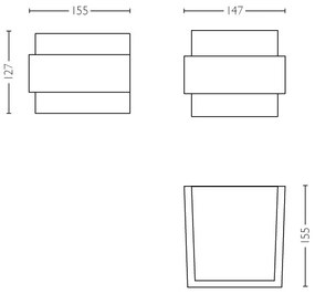 Philips 17335/47/PN - Vonkajšie nástenné svietidlo MYGARDEN SHOVEL E27/42W
