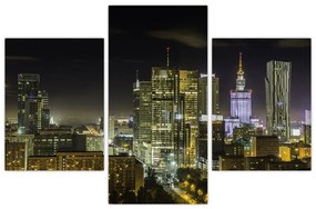 Obraz nočného mesta