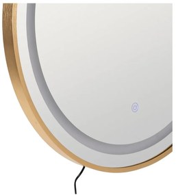 Nástenné zrkadlo s osvetlením 60x60 cm – Ixia