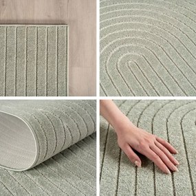 Koberec Nova 3D olivový
