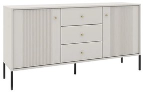 Komoda LUE béžová/čierna