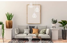 Luster na lanku CEED 3xE27/60W/230V biela