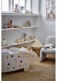 Krémová detská knižnica 87x38x32 cm Villja – Bloomingville Mini