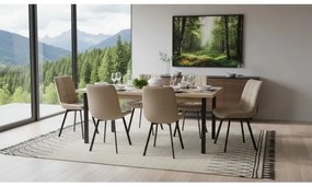 Jedálenská stolička ADINA béžová