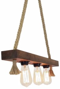 Luster na lanku KUTUK 3xE27/40W/230V