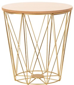 Dekorstudio Dekoračný stolík Twins zlatý S