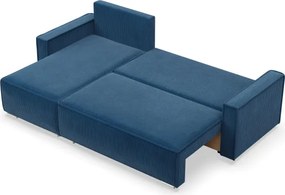 Rohová rozkladacia sedačka NOTO Poso 005 granátová