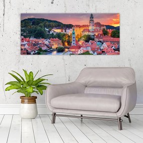 Obraz - Český Krumlov (120x50 cm)