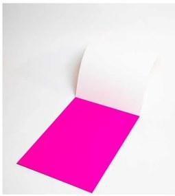 Elektrostatická popisovacia fólia Symbioflipcharts 50 x 70 cm - 25 listov, ružová