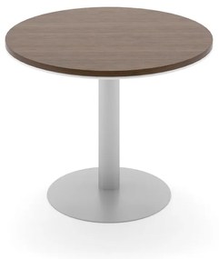 Konferenčný stôl TopOffice priemer 100 cm, dub charleston
