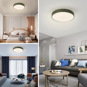 Brilagi - stmievateľné LED stropné svietidlo POOL LED/60W/230V 3000-6000K 50 cm zelené+DO