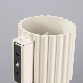 Krémové nástenné svietidlo ø 10 cm Zora – Sollux