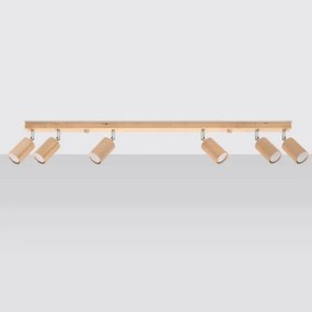 Sollux SL.1043 - Bodové svietidlo BERG 6xGU10/40W/230V