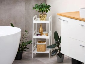 Univerzálny regál 72 cm do interiéru biela